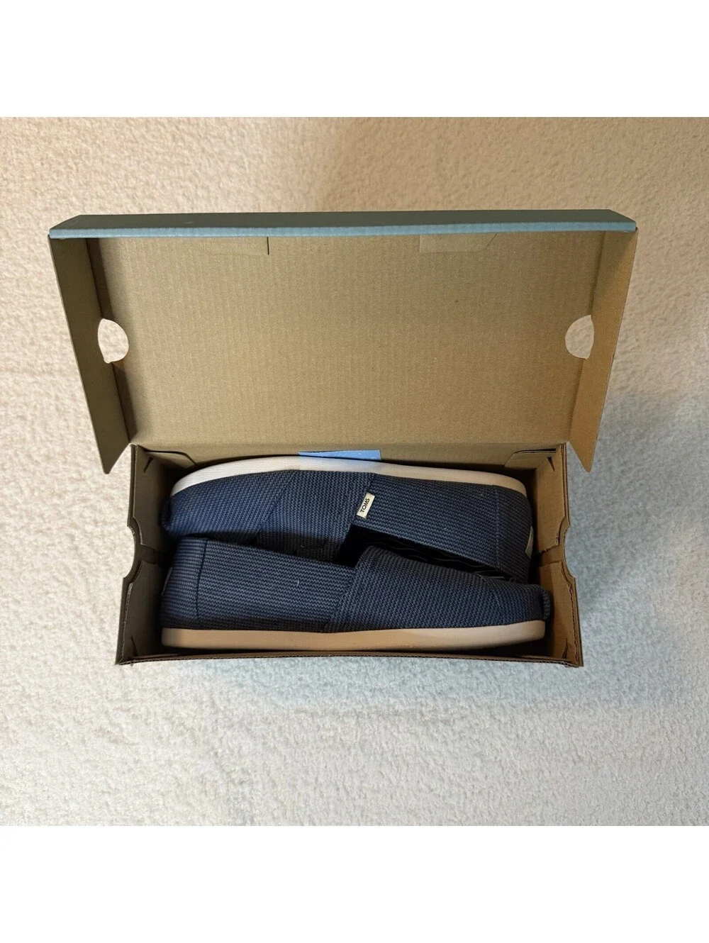 TOMS Alpargata Women’s 6.5 Slate Blue Ortholite Slip On Shoes NWT
